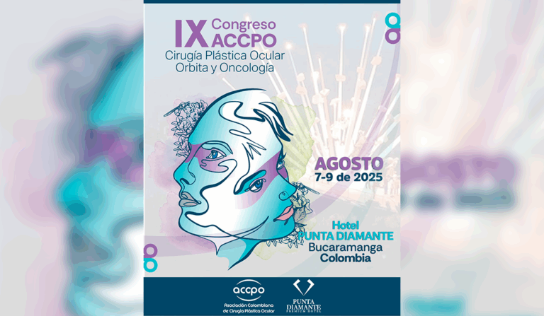 ACCPO Congreso de la Asociación Colombiana de Cirugía Plastica Ocular Orbita y Oncologia7 al 9-08- Bucaramanga, CO. AGOSTO